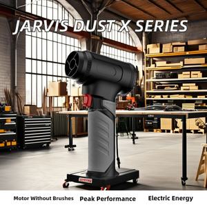 Souffleur d'air portable rechargeable haute performance Jarvis Industrial Super Turbo à moteur brossé X9 pour le bricolage, mini souffleur sans fil - Product Image 2