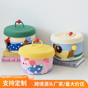 Cesta de Almacenamiento con Diseño de Perro para Regalos de Bebé y Artículos de Celebración - Product Image 4