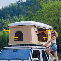 Tente de camping extérieure automatique à coque rigide étanche, couverture de tente de toit de voiture, tente de toit pour la vente de voiture