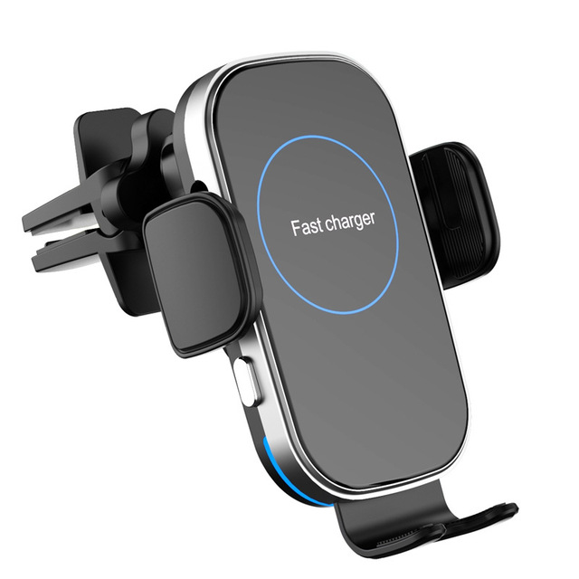 New 15W Fast Charging Car Wireless Charger, Auto Mobile Phone Mount & Wireless Charging Pad