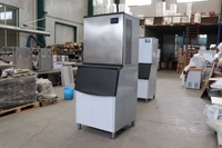 Machine à glaçons électrique portable de haute qualité à faible bruit, capacité de 200-500 kg/jour, commande par écran tactile, classe d'efficacité énergétique élevée