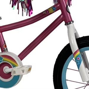 Vélos pour filles et enfants 2026, nouveau design, cadre en acier, frein arrière, pédale ordinaire, 4 roues, vitesse unique, pas cher - Product Image 6