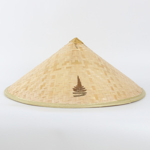 Bamboo Woven Wide Brim <b>Straw</b> <b>Hat</b> Natural Grass Hand Drawn Conical <b>Hat</b> Unisex Adult Summer Outdoor Use - Product Image 4