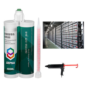 Adhésif de liaison en polyuréthane conducteur thermique Sepna <span class=keywords><strong>2K</strong></span> pour <span class=keywords><strong>module</strong></span> de cellule de batterie nouvelle énergie de voiture EV cellule de batterie Nev innovante - Product Image 2