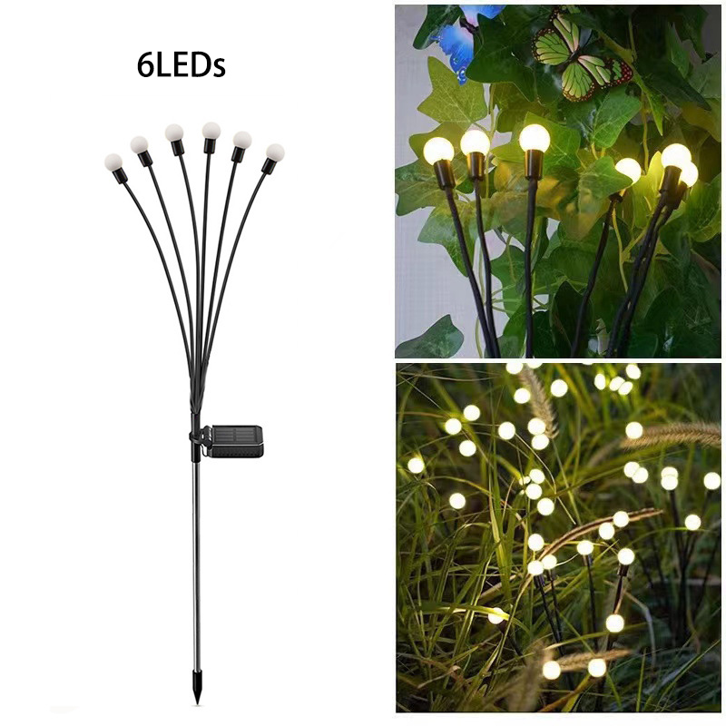 6 lumières chaudes