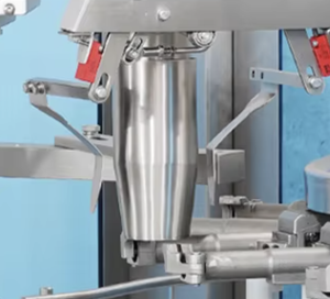 เครื่องบรรจุและห่อสารทำความสะอาดอัตโนมัติ HL8DS 50-3000 มล. คุณภาพสูง ความแม่นยำสูง ควบคุมด้วย PLC สำหรับอาหารเกรด - Product Image 4