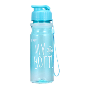 <span class=keywords><strong>Botella</strong></span> <span class=keywords><strong>de</strong></span> agua deportiva <span class=keywords><strong>de</strong></span> 500ml, gran capacidad, transparente, portátil, sin BPA, regalo para acampar al aire libre, diseño clásico, taza para agua fría - Product Image 6