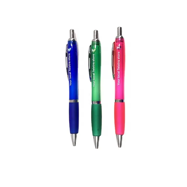 लोगो विज्ञापन होटल प्लास्टिक सिल्क स्क्रीन प्रिंटिंग के साथ उच्च गुणवत्ता वाले कस्टम प्रमोशन उपहार बॉलपॉइंट पेन बॉल पेन बॉलपेन