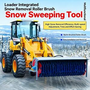 מברשת שלג הידראולית בעלת יעילות גבוהה, קלת משקל, המותקנת על רכב עם מנוע דיזל, עשויה מסגסוגת עמידה בפני שחיקה, עבור שלג בכבישים מהירים גדולים. - Product Image 4