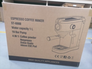 Máquina de Café Espresso de Calidad con Pantalla Táctil de <span class=keywords><strong>19</strong></span> <span class=keywords><strong>Bares</strong></span> Semiprofesional con Tanque de Agua de 1 L - Product Image 5