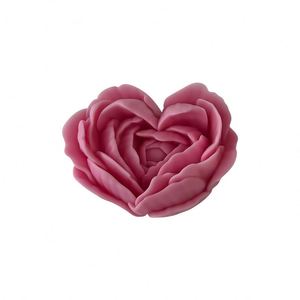 3D Design Love Flower Candle <b>Silicone</b> Mold Diy Heart Rose Flower Aromatherapy Candle <b>Silicone</b> Mold New Valentine's Day Gift - Product Image 5