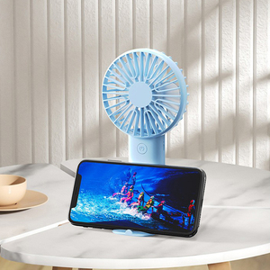 Mini Ventilador de Mano Recargable por USB, Enfriador de Aire Portátil de Alta Velocidad para Exteriores, Oficina, Hogar, Viajes, Ventilador Eléctrico de Verano - Product Image 4