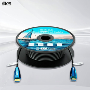 <strong>HDMI</strong> 2.0 Fiber Optic <strong>Cable</strong> 4K 60Hz Blue Aluminum Shell High Speed <strong>HDMI</strong> <strong>Cable</strong> - Product Image 5