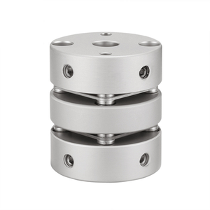 TIANNIU GLJ ชุดข้อต่อเพลาเหล็กแบบแข็งอเนกประสงค์ ไดอะแฟรมคู่ แบบขันสกรู ใหม่ - Product Image 4