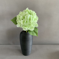 Fleur d'hortensia artificielle Q-6651 au toucher réel, hortensia artificiel pour la décoration de la maison