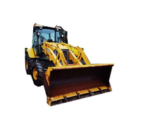주식에 있는 Towable 굴착기 굴착기 장전기는 JCB 4CX 3CX 건축기계를 사용했습니다