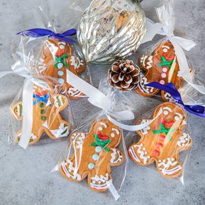 Cellophane <b>Treat</b> Bags 5x7 Inches Clear OPP Plastic With Twist Ties For Candy Cookies Gift Packaging Kitchen Use 200 Pcs - Product Image 5