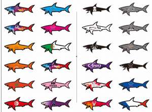 NOUVEAU Blnieece Paul Et Shark Autocollants en PVC Imperméables Personnalisés pour Téléphones Mobiles – Vente en Gros Usine - Product Image 3