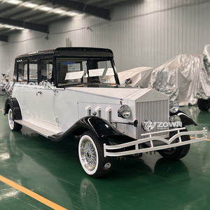 High Quality Luxury Classic Retro Vintage Cars Electric Buses Outdoor <b>Plastic</b> Sightseeing Vintage Classic Car - Product Image 5