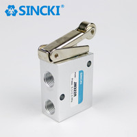 Vanne pneumatique mécanique SINCKI série JM 3/2 voies JM-01 02 03 04 avec actionneur à bouton rotatif multi-boutons