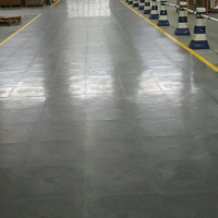 Losetas de PVC Resistentes para Piso, Alfombrillas de Vinilo Plástico de Calidad Industrial para Garaje, Taller, Almacén, Gimnasio, Sala de Exposiciones, Parqué