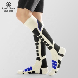 Laine chaude escalade randonnée course <span class=keywords><strong>Ski</strong></span> hommes femmes épaissie genou <span class=keywords><strong>chaussettes</strong></span> Snowboard <span class=keywords><strong>chaussettes</strong></span> pour <span class=keywords><strong>ski</strong></span> extérieur temps froid - Product Image 4