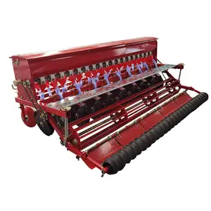 4 Wheel Tractor Implement Wheat Grains Seeder, High quality Wheat Planting Fertilizer Machine Seeder for sale