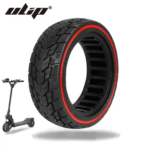 ULIP 8.5*2.5 8.5*3 Off-Road Solid Tyre With Red Circle Tubeless Rubber Tire For Dualtron Mini & Speedway Leger Electric Scooters
