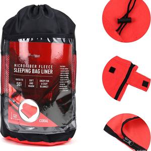 Forro para saco de dormir Woqi, tipo sobre rojo, 2000g, poliéster transpirable, para camping y mochilas de viaje, uso adulto - Product Image 5
