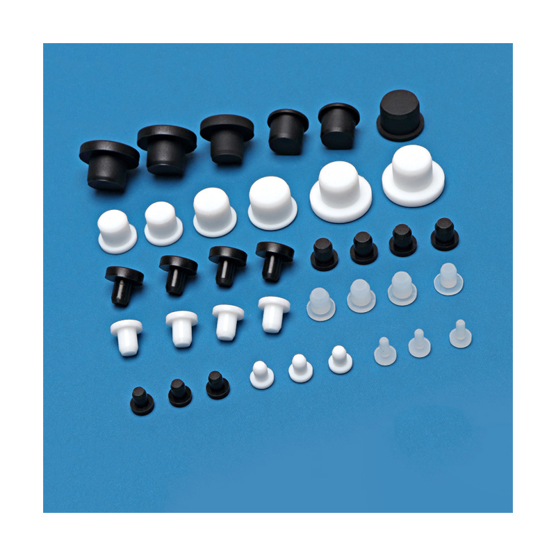 Eisco Labs: Blue ASTM Neoprene Rubber Stoppers With 1 Hole (#12) - Pack