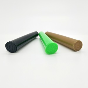 Tube à fumer de haute qualité 90mm 98mm 109mm 116mm 120mm Tubes en plastique CR avec couvercle à ouverture facile Tubes en plastique résistants aux enfants avec couvercle à ouverture par poussée - Product Image 6