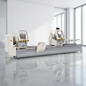Scie à découper de précision à double tête pour profilés en aluminium, 45 <span class=keywords><strong>et</strong></span> 90 degrés, avec <span class=keywords><strong>mesure</strong></span> numérique - Product Image 1