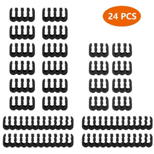 ใหม่เหม่ยเย่ MY-CC-01 สายเคเบิลพีวีซีขั้วต่อชุบนิกเกิลตัวนำทองแดงบริสุทธิ์สายต่อ USB มาตรฐาน (สีดำสีขาวใส) - Product Image 4