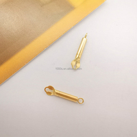 1000S Fermoirs et breloques en or jaune véritable 18K, personnalisés, en gros, pour bracelets, colliers, crochets et accessoires de chaîne, Guangdong Mould