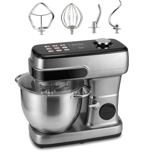Robot pâtissier sur socle 5L 1500W 12 vitesses, batteur planétaire pour gâteaux et pâtes, petit électroménager de cuisine - Product Image 1
