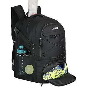Free sample Pickleball <b>Bag</b> <b>Sports</b> Backpack Waterproof Polyester Adjustable Hook Customized logo Large Tennis for <b>Women</b> and Men - Product Image 3