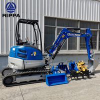 Fabricant chinois de mini excavatrices Mini Bagger Digger Excavator Mini Excavator 2 3.5 Tonnes