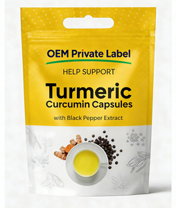 แคปซูลสารสกัดขมิ้นชันพริกไทยดำ OEM สารต้านอนุมูลอิสระจากธรรมชาติสำหรับผู้ใหญ่ ดูดซึมได้ดีขึ้น ปรับแต่งได้ - Product Image 6