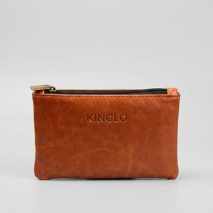Astuccio Portatile in Pelle PU Rettangolare per Tabacco, Borsa da Viaggio per Mantenere l'Umidità, Custodia <span class=keywords><strong>Vintage</strong></span> per Accessori - Product Image 1