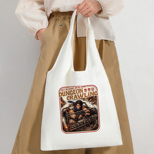 Sac fourre-tout en toile Dungeon Crawling <span class=keywords><strong>Carl</strong></span> & Princess Donut, cadeau pour les fans de livres - Product Image 3