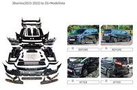 Kit de carrosserie complet (pare-chocs avant et arrière) pour Vellfire 30-35 ZG Modellista – Amélioration et personnalisation facile du véhicule