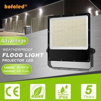 Proyector LED Ultrafino de Fábrica, Ahorro de Energía, Alto Lumen, Impermeable, Lámpara de Proyección para Exteriores, Iluminación de Carteleras Publicitarias