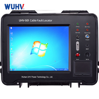 UHV-501 Détecteur de défaut de câble d'alimentation à impulsions multiples entièrement intelligent Câble de mise à la terre Testeur de distance de défaut localisateur de défaut de câble