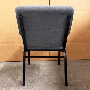 Chaise <span class=keywords><strong>de</strong></span> <span class=keywords><strong>théâtre</strong></span> empilable grise <span class=keywords><strong>de</strong></span> qualité supérieure, confortable et durable, avec porte-livre intégré, siège <span class=keywords><strong>de</strong></span> <span class=keywords><strong>théâtre</strong></span> interverrouillable, chaise d'église - Product Image 5