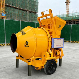 Mezcladora de Tambor Portátil Tipo Tambor de 5.5kw/4.5kw de Potencia de Mezcla, Mezcladora de Tambor Automática con Capacidad de 250L-1500L - Product Image 1