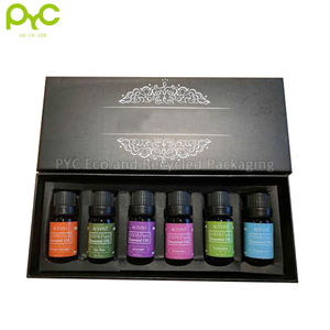 Caja de embalaje de botellas de aceite esencial, papel plegable con estampado personalizado, con divisores de inserción - Product Image 5