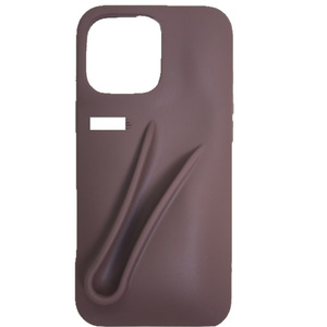 Custodia in silicone antiurto di alta qualità stile <span class=keywords><strong>Hailey</strong></span> per Lip Gloss, compatibile con 15 Pro e 16 - Product Image 5