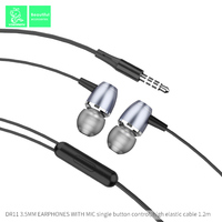Écouteurs supra-auriculaires filaires 3.5mm avec microphone, écouteurs pour écouteurs