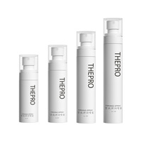 Flacon cosmétique de luxe pour le visage et le corps avec pompe 60ml 80ml 100ml 120ml Ensemble de flacons pulvérisateurs avec logo personnalisé pour les soins de la peau en plastique emballage