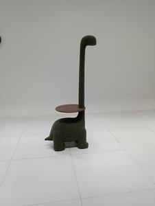 เก้าอี้ห้องนั่งเล่นพร้อมโต๊ะด้านข้างเก้าอี้พักผ่อนน่ารักสไตล์ไดโนเสาร์เก้าอี้โซฟารูปสัตว์ - Product Image 2